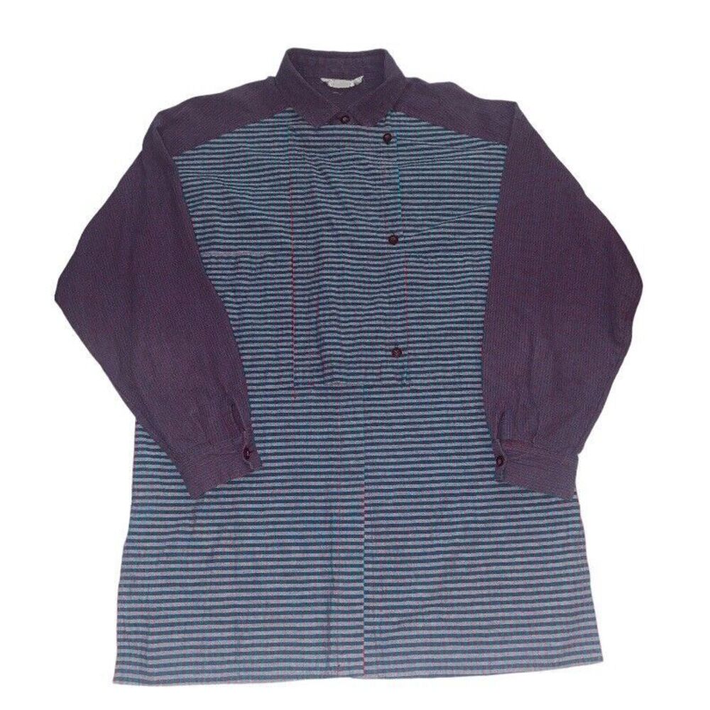 Vintage Dianne B. Cygne Design‎ Button Up Shirt Lagenlook Japan Women's 10